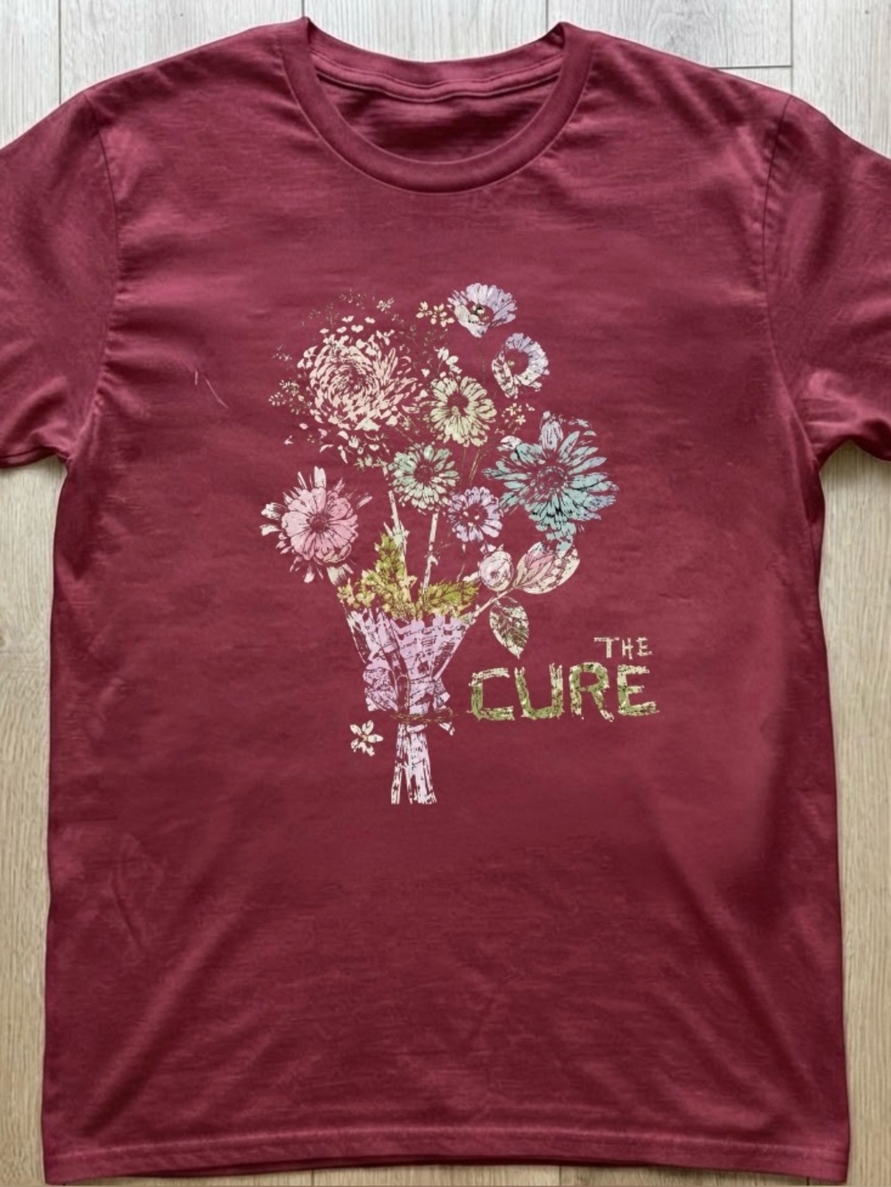 The Cure Wildflower Bouquet Band T-Shirt